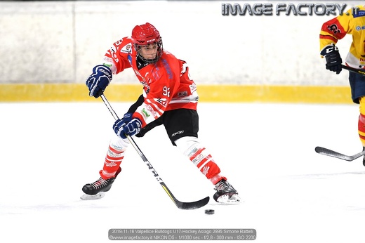 2019-11-16 Valpellice Bulldogs U17-Hockey Asiago 2995 Simone Battelli